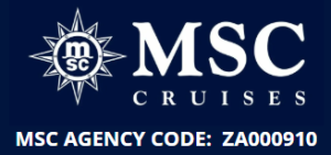 MSC CRUISES LOGO with CSA Agency Code