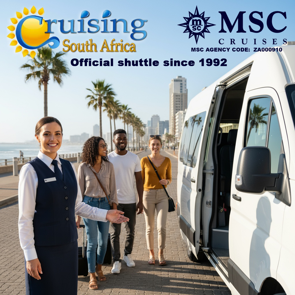MSC Shuttles offer a complimentary Meet and Greet Service